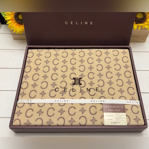 New/ Vintage Celine Blanket w Box